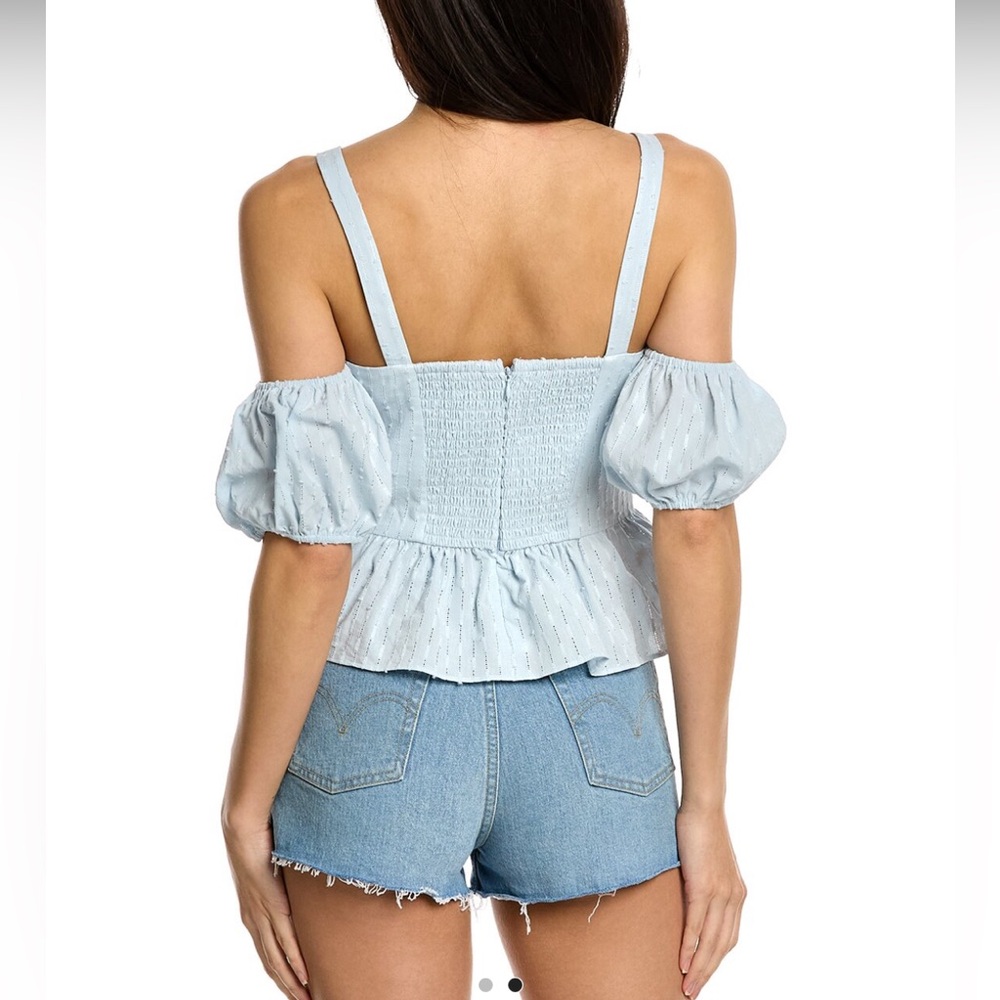 BCBG Eyelet Top - Picture 2 of 4